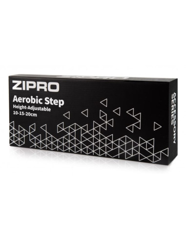 Zipro 5901793678627 step do aerobiku czarny 250 kg regulowana wysokość
