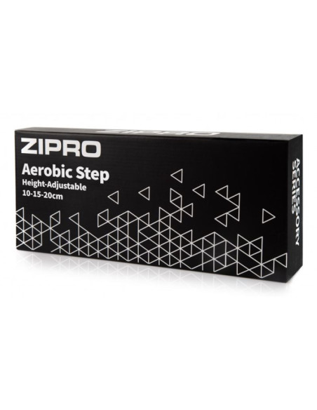 Zipro 5901793678627 step do aerobiku czarny 250 kg regulowana wysokość