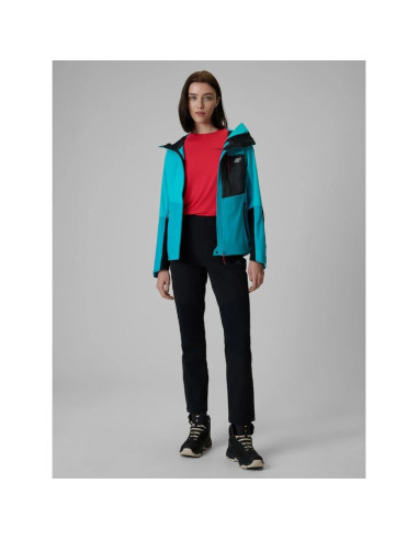 Kurtka softshell wiatroodporna 4f pro membrana 10000 damska 4f 4fwss26tsoff542-48s