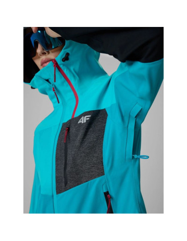 Kurtka softshell wiatroodporna 4f pro membrana 10000 damska 4f 4fwss26tsoff542-48s