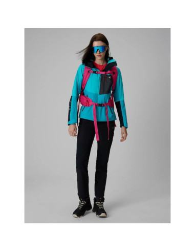 Kurtka softshell wiatroodporna 4f pro membrana 10000 damska 4f 4fwss26tsoff542-48s
