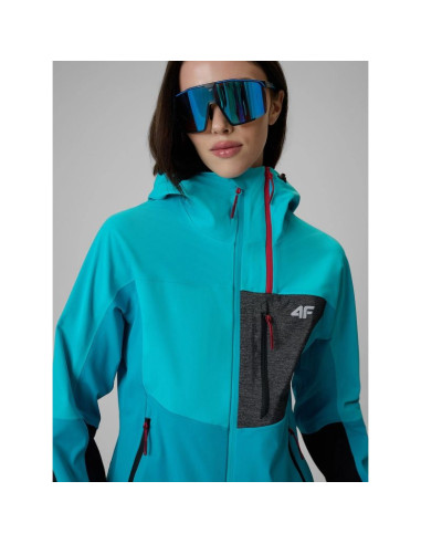 Kurtka softshell wiatroodporna 4f pro membrana 10000 damska 4f 4fwss26tsoff542-48s