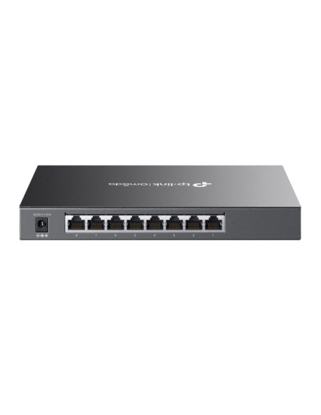 Tp-link omada tl-sg2008p zarządzany l2/l2+ gigabit ethernet (10/100/1000) obsługa poe czarny