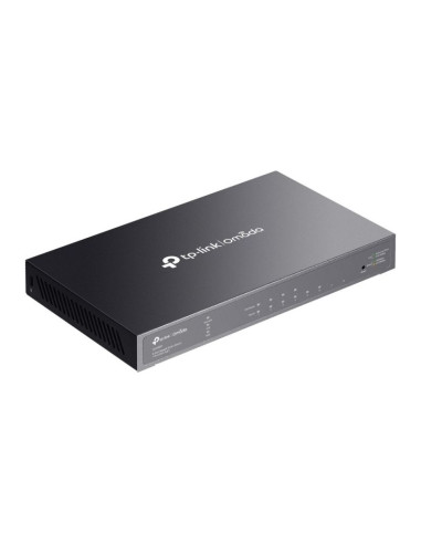 Tp-link omada tl-sg2008p zarządzany l2/l2+ gigabit ethernet (10/100/1000) obsługa poe czarny