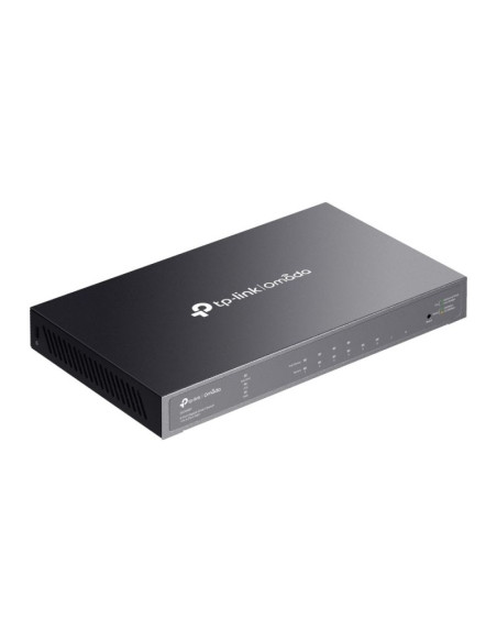 Tp-link omada tl-sg2008p zarządzany l2/l2+ gigabit ethernet (10/100/1000) obsługa poe czarny