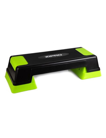 Zipro 5901793678603 step do aerobiku czarny, jasnozielony 250 kg regulowana wysokość