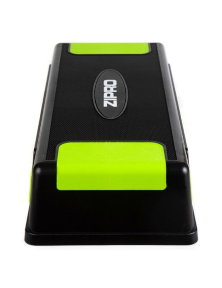 Zipro 5901793678603 step do aerobiku czarny, jasnozielony 250 kg regulowana wysokość