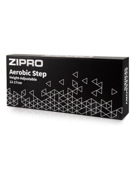Zipro 5901793678603 step do aerobiku czarny, jasnozielony 250 kg regulowana wysokość