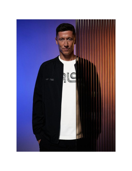 Bluza bomberka męska 4f | robert lewandowski 4f rl9kss26tswsm2953-20s