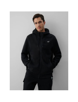 Bluza dresowa regular z kapturem męska 4f 4fkaw26tswsm3182-20s