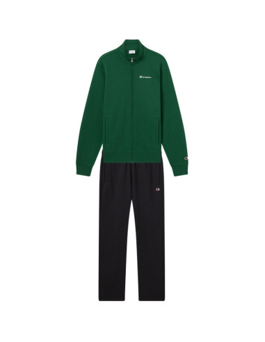 Dres męski champion sweatsuit zielono-czarny 221786 gs559