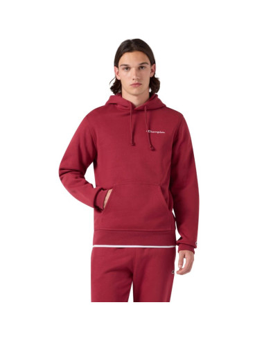 Bluza męska champion hooded sweatshirt czerwona 221790 rs508