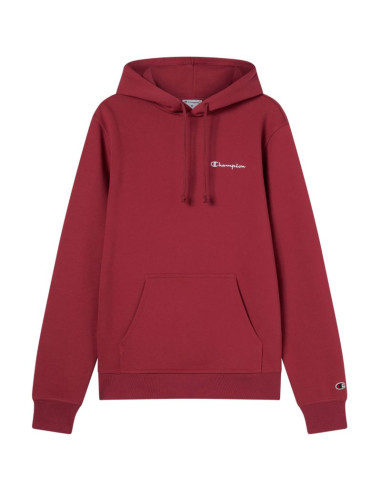 Bluza męska champion hooded sweatshirt czerwona 221790 rs508