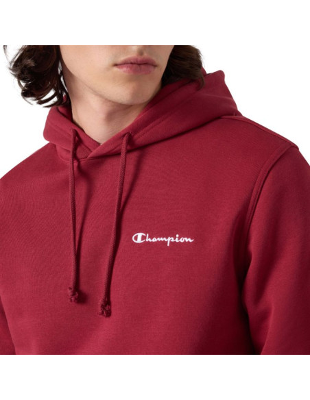 Bluza męska champion hooded sweatshirt czerwona 221790 rs508