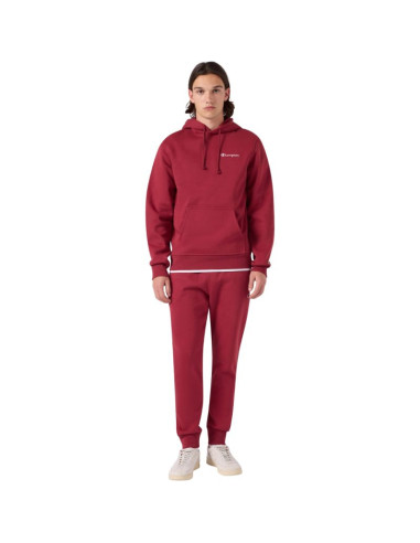Bluza męska champion hooded sweatshirt czerwona 221790 rs508