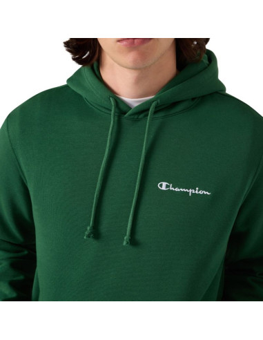 Bluza męska champion hooded sweatshirt zielona 221790 gs559