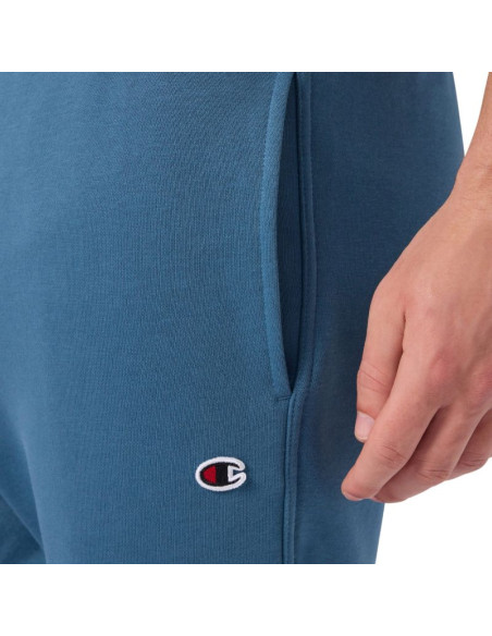 Spodnie męskie champion rib cuff pants niebieskie 220299 bs133