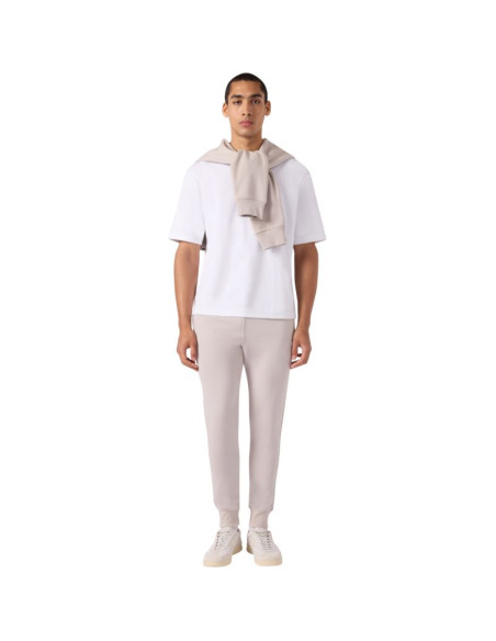 Spodnie męskie champion rib cuff pants kremowe 220299 es084