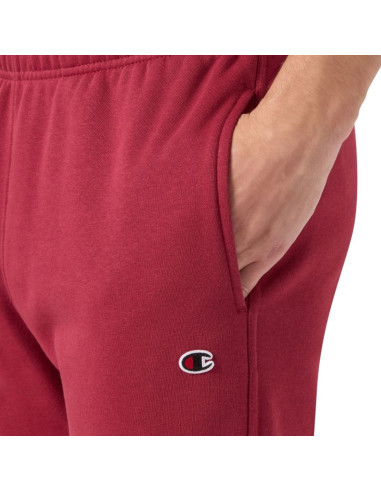 Spodnie męskie champion rib cuff pants czerwone 220299 rs508