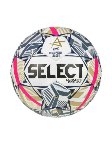 Piłka ręczna select replica ehf champions league v26 biało-szara 220045