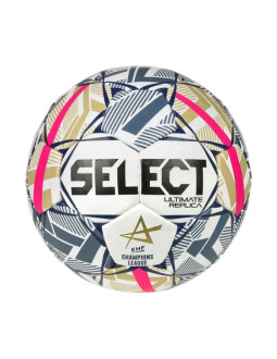 Piłka ręczna select replica ehf champions league v26 biało-szara 220045 2