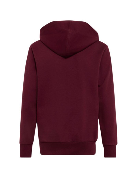 Bluza dla dzieci adidas essentials hoodie bordowa kt3380
