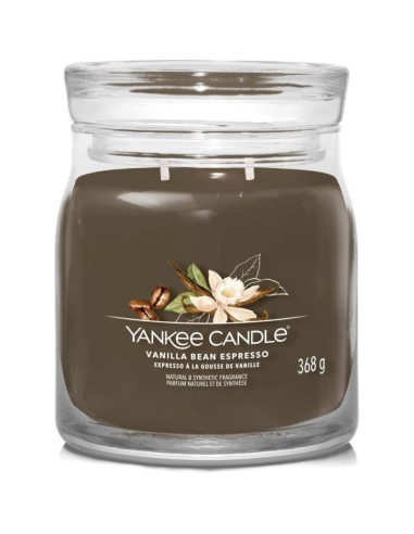 Świeca średnia vanilla bean espresso yankee