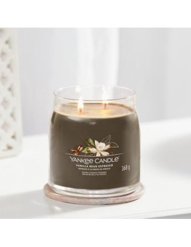 Świeca średnia vanilla bean espresso yankee
