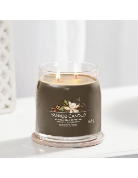 Świeca średnia vanilla bean espresso yankee