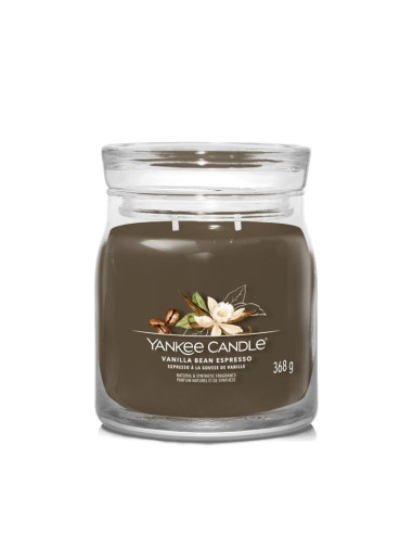 Świeca średnia vanilla bean espresso yankee