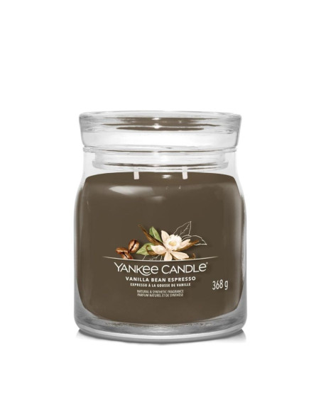 Świeca średnia vanilla bean espresso yankee