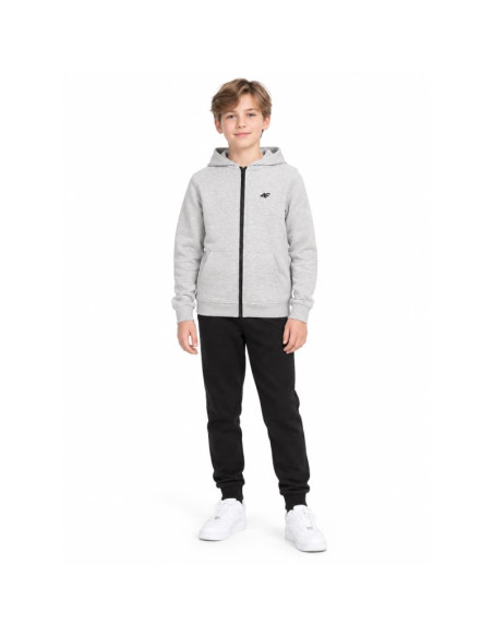 Bluza z kapturem rozpinana chłopięca 4f 4fjwmm00tswsm2754-27m