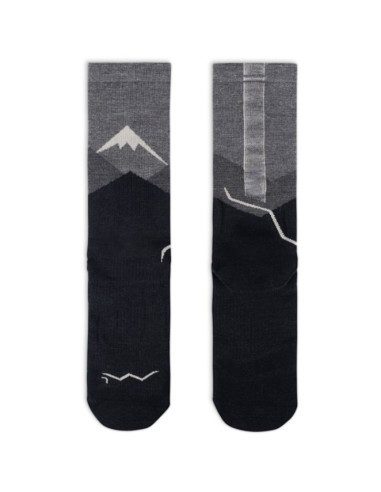 Skarpetki buff merino lightweight crew sock lwc1 graphite l