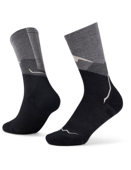 Skarpetki buff merino lightweight crew sock lwc1 graphite l