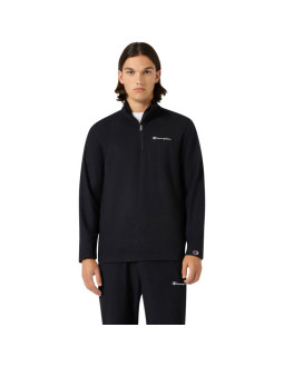 Bluza polarowa męska champion half zip top czarna 220446 kk001