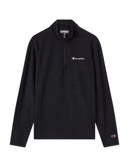 Bluza polarowa męska champion half zip top czarna 220446 kk001