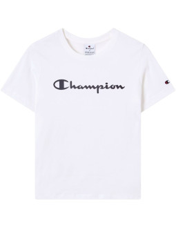 Koszulka damska champion short sleeve biała 118428 ww001 2