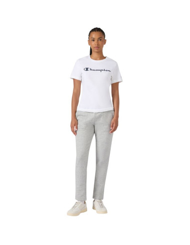 Koszulka damska champion short sleeve biała 118428 ww001