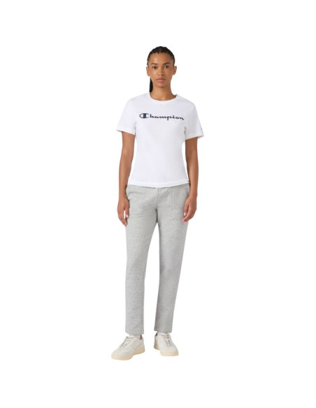 Koszulka damska champion short sleeve biała 118428 ww001