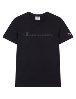Koszulka damska champion short sleeve czarna 119125 kk001 2