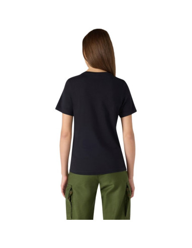 Koszulka damska champion short sleeve czarna 119125 kk001