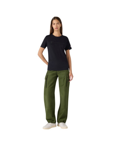 Koszulka damska champion short sleeve czarna 119125 kk001