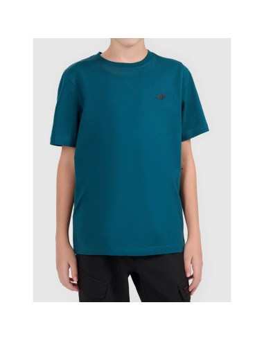 T-shirt bawełniany chłopięcy 4f 4fjwaw26ttshm3507-40s