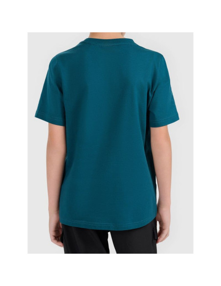 T-shirt bawełniany chłopięcy 4f 4fjwaw26ttshm3507-40s