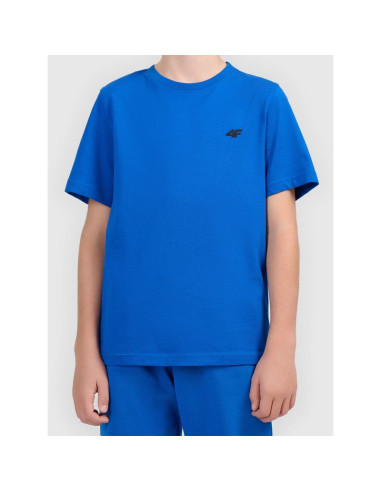 T-shirt bawełniany chłopięcy 4f 4fjwaw26ttshm3507-36s