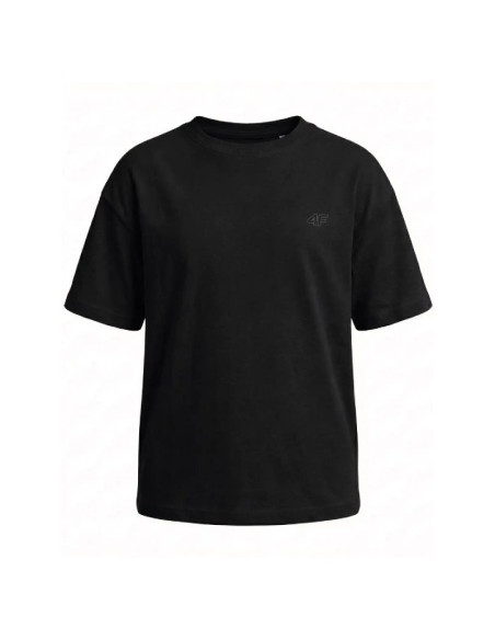 T-shirt bawełniany dziewczęcy 4f 4fjwmm00ttshf3615-20s