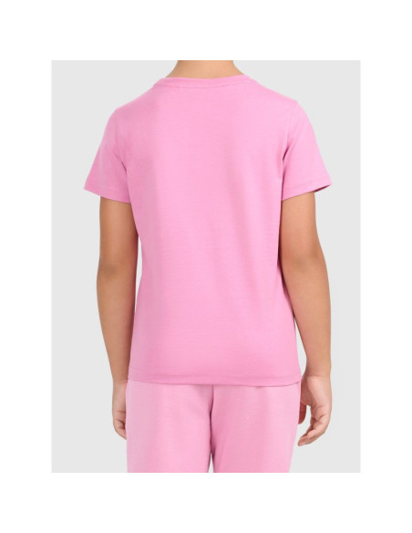 T-shirt bawełniany dziewczęcy 4f 4fjwaw26ttshf3528-54s