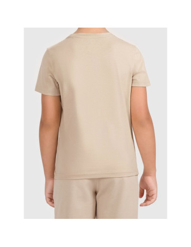 T-shirt bawełniany dziewczęcy 4f 4fjwaw26ttshf3528-83s