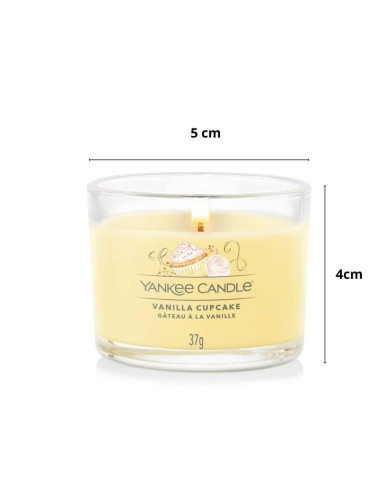 Świeca mini vanilla cupcake yankee