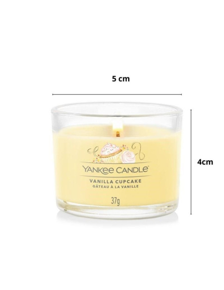 Świeca mini vanilla cupcake yankee